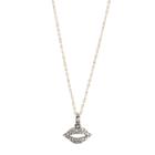 Ashley Schenkein Jewelry - Brooklyn Lips Diamond Necklace