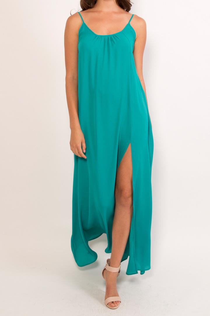 Donna Mizani - Trapeze Gown In Marine Blue