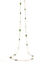 Tresor Collection - 18k Yellow Gold Necklace With Chrome Diopside