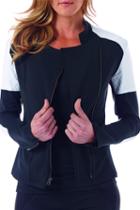 Chichi Active - Sandra Quilted Moto Jacket