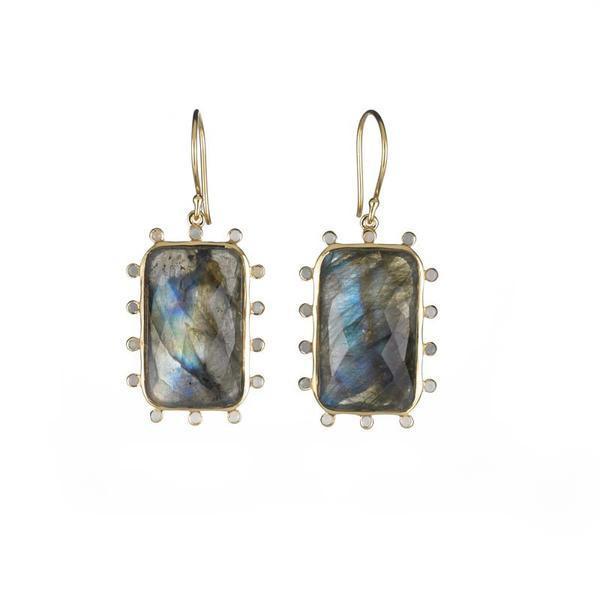 Margaret Elizabeth - Florence Drops Labradorite And Moonstone
