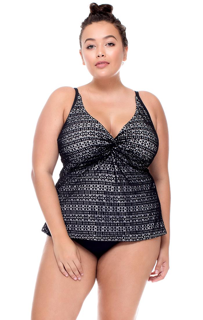 Curve Swimwear - Forever Tankini Top 377c/dbadi