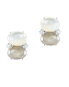 Jarin K Jewelry - Double Oval Cabochon Earrings