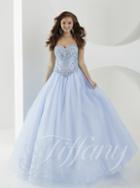 Tiffany Designs - Charming Strapless Sweetheart Ball Gown 61150