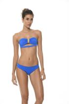 2017 Malai Swimwear - French Blue Ruched Bottom B00278