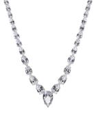 Cz By Kenneth Jay Lane - Pear Necklace