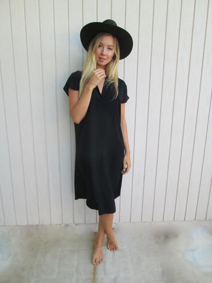 Tysa - Travel Dress In Black