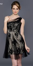 Lara Dresses - 32140 Dress In Black/nude