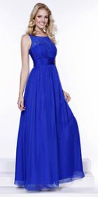 Nox Anabel - 7126 Sleeveless Lace And Chiffon A-line Dress