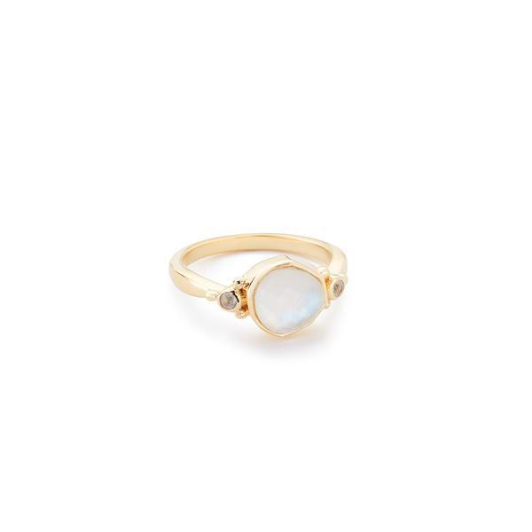 Margaret Elizabeth - Muir Ring Pearl Quartz