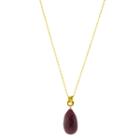Mabel Chong - Jump In Raw Ruby Necklace