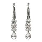 Ben-amun - Deco Crystal Chandelier Marquise Drop Post Earrings