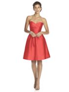 Alfred Sung - D542 Bridesmaid Dress In Firecracker