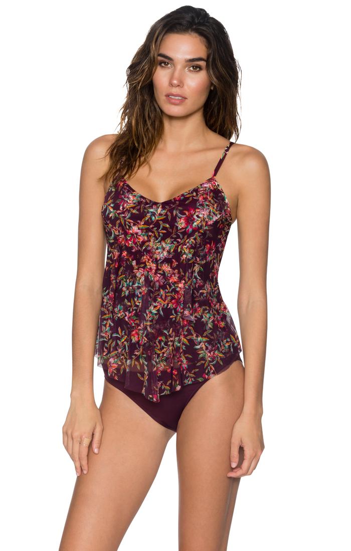 Sunsets Swimwear - Ava Tiered Tankini Top 92trovi