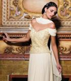 Daymor Couture - 6027 Off-shoulder Lace Evening Dress