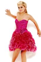 Nina Canacci - L3341 Dress In Fucshia