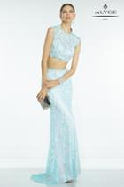 Alyce Paris - 6513 Prom Dress In Aqua Pink
