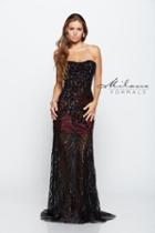 Milano Formals - Embellished Sweetheart Evening Gown E2117
