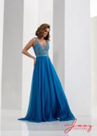 Jasz Couture - 5642 Dress In Deep Turquoise