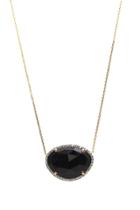 Tresor Collection - Black Spinel & Diamond Necklace In 18k Yellow Gold