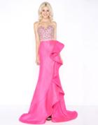 Cassandra Stone - 66527a Strapless Sweetheart Sheath Dress