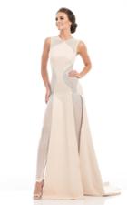 Johnathan Kayne - 7113 Sleeveless Shimmering Evening Gown