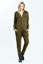 Karen Zambos - Army Spencer Jumpsuit