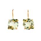 Mabel Chong - Green Amethyst And Emerald Earrings