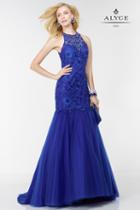 Alyce Paris - 6579 Prom Dress In Sapphire