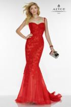 Alyce Paris Black Label - 5780 Dress In Red