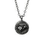 Femme Metale Jewelry - Ratty Button Charm Necklace
