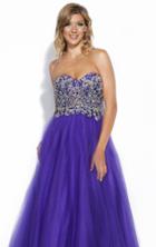 Jolene Collection - 15116- Dress In Purple