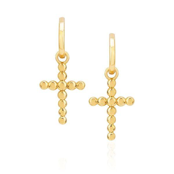 Logan Hollowell - New! Celestial Cross Hoops