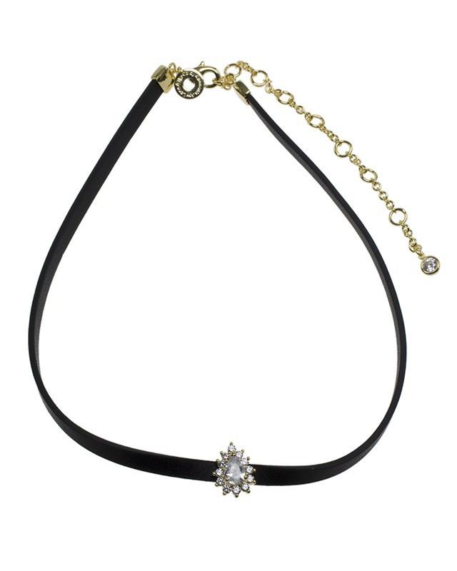 Cz By Kenneth Jay Lane - Double Pave Pear Choker