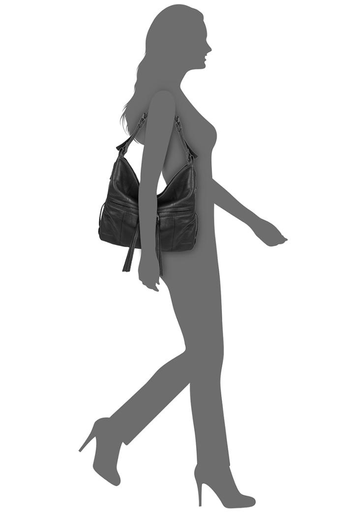 Kooba - Lawrence Hobo In Black