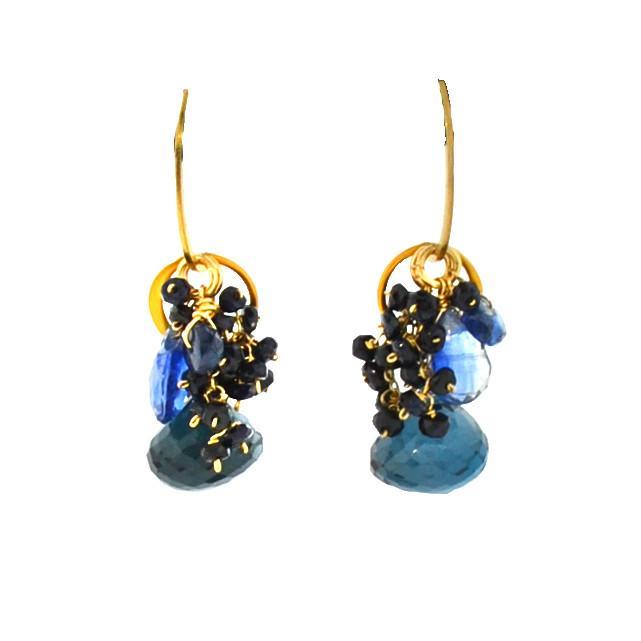 Mabel Chong - Up/downtown Earrings In London Blue Topaz-wholesale