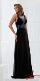 Jasz Couture - 5721 Dress In Black
