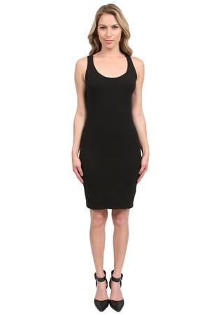 Minnie Rose Tank Dress In Black