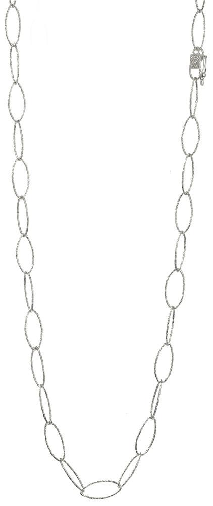 Nina Nguyen Jewelry - Marquise Silver Necklace Style 1