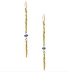 Lori Kaplan Jewelry - 10-karat Gold Twizzlers With Kyanite Earrings