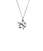 Femme Metale Jewelry - Love Letter N Charm Necklace
