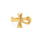 Logan Hollowell - New! Solid Gold Eternal Ankh Ring