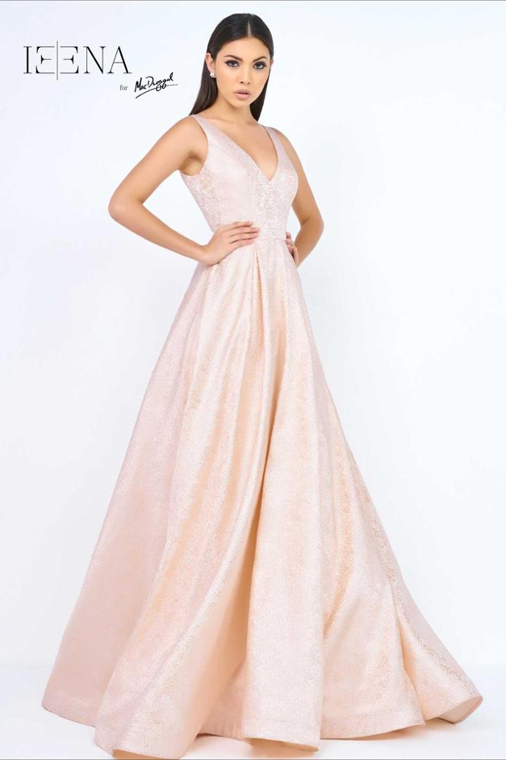 Ieena For Mac Duggal - V Neck Gown Style 8863i