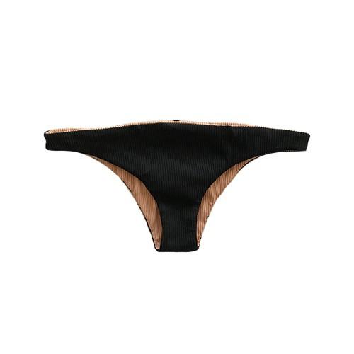 Lolli Swimwear - Sugar Bottom In Black Honey