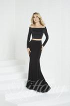 Tiffany Designs - 16311 Two Piece Long Sleeve Jersey Dress