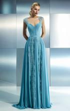 Beside Couture - Ch1657 Ruched Sweetheart Neckline Gown