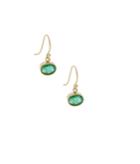 Lori Kaplan Jewelry - Lorelei Gold Emerald Earrings