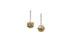 Tresor Collection - Peridot Ball Earrings In 18k Yellow Gold