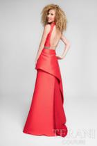 Terani Prom - Chic Illusion Neck Layered A-line Gown 1711p2357