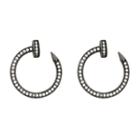 Teri Jon - Melrose Cz Nail Stud Earring